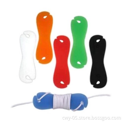 Fashionable Silicone Cable Winder for Earphones